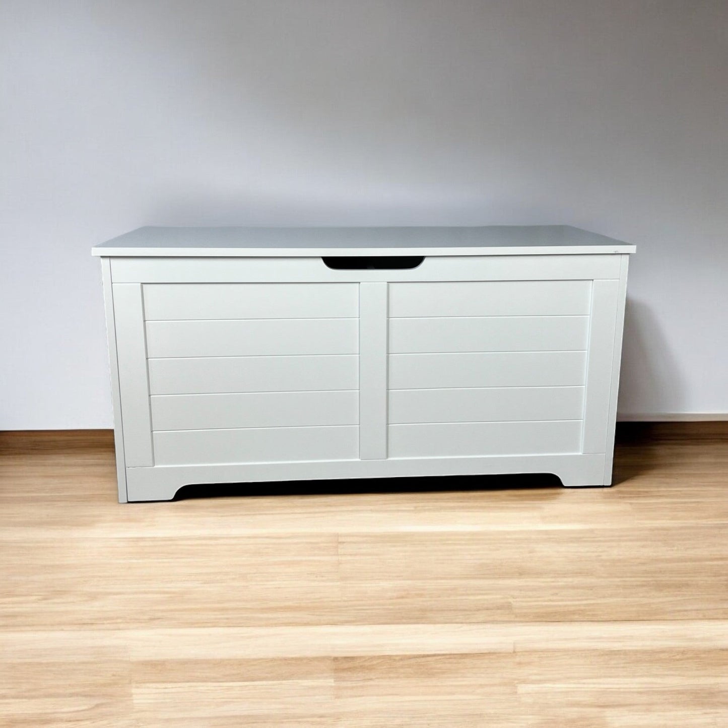Top Open Cat Litter Box Furniture – Enclosed Fence Design for Less Mess