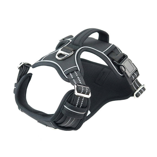 Waterproof Dog Harness with Handle – Durable No-Pull Pet Vest